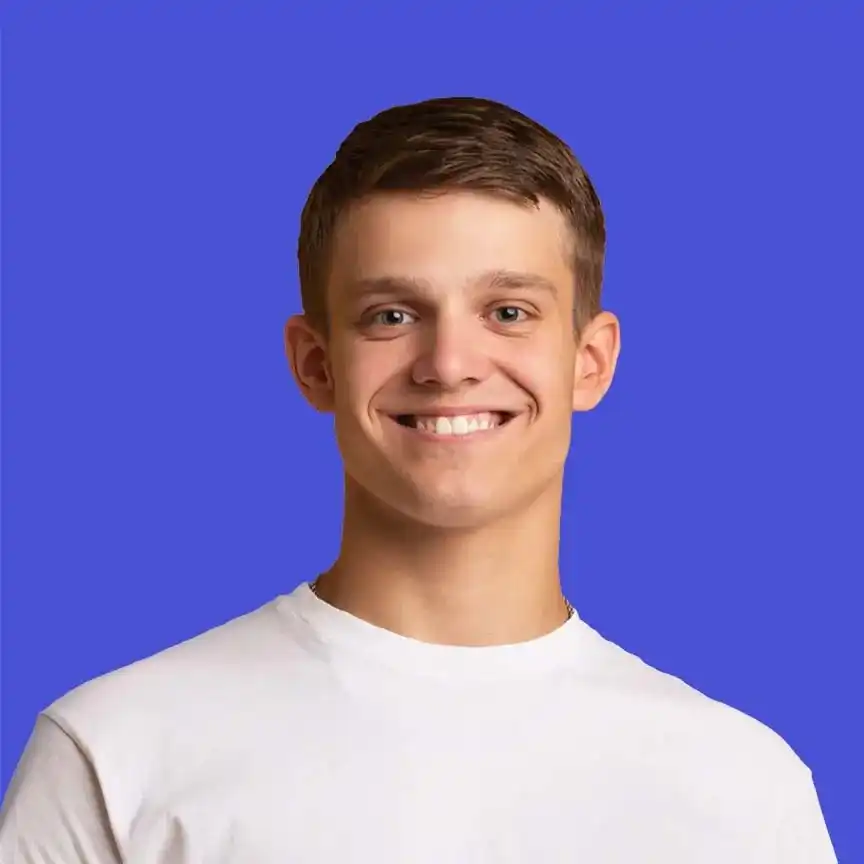 A cheerful young man highlighting the positive clinical outcomes of behavioral health treatment.